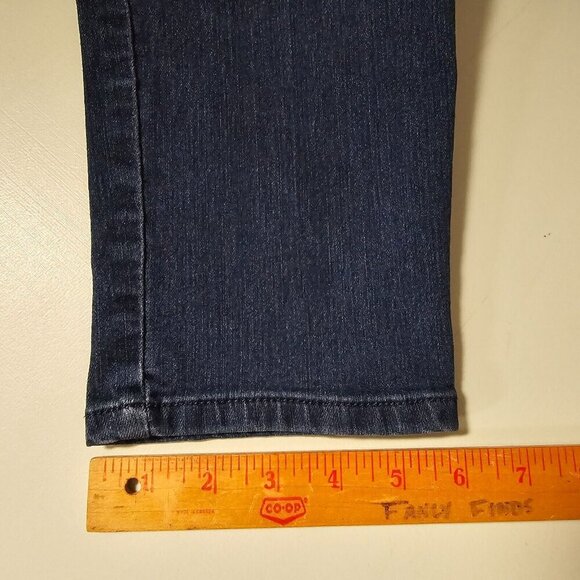 Democracy Women’s 16 Blue Ab Technology Skinny Jeans Stretch Denim Casual Fit - Picture 12 of 13